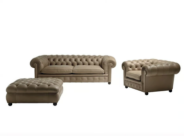 CHESTER ONE - Tufted armchair by Poltrona Frau - view 3
